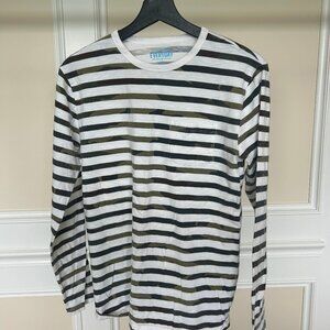 J.Crew Crewcuts Boy's Camo Stripes Long Sleeve T-Shirt Size 16